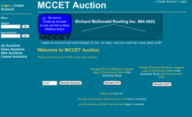 MCCET Auction