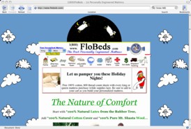 Custom designed Latex Mattress Flobeds